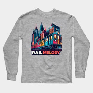 Railway, Rail Melody Long Sleeve T-Shirt